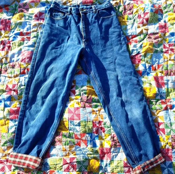 women's tall fleece lined jeans